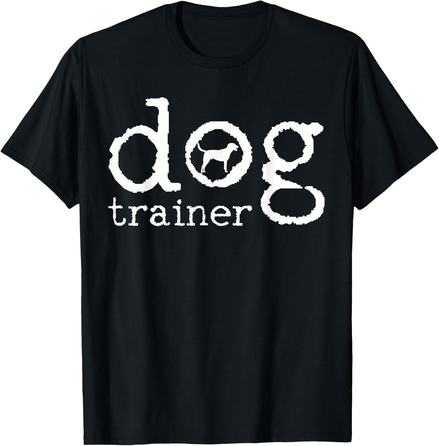 Dog School Trainer Labrador Golden Retriever T-Shirt - T-Shirt | Black