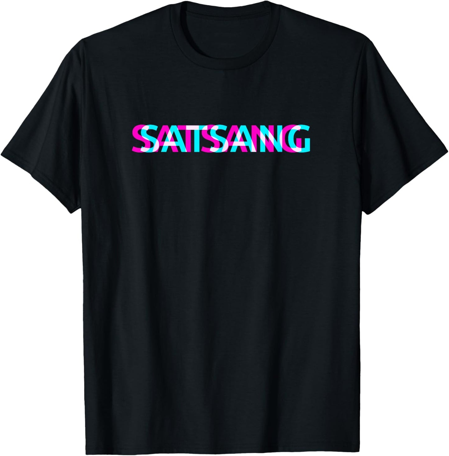 Satsang Yoga Chakra Meditation Spiritual Moon Child T-Shirt - T-Shirt | Black