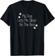 My Dog Lets Me Sleep On The Bed Men Women T-Shirt - T-Shirt | Black