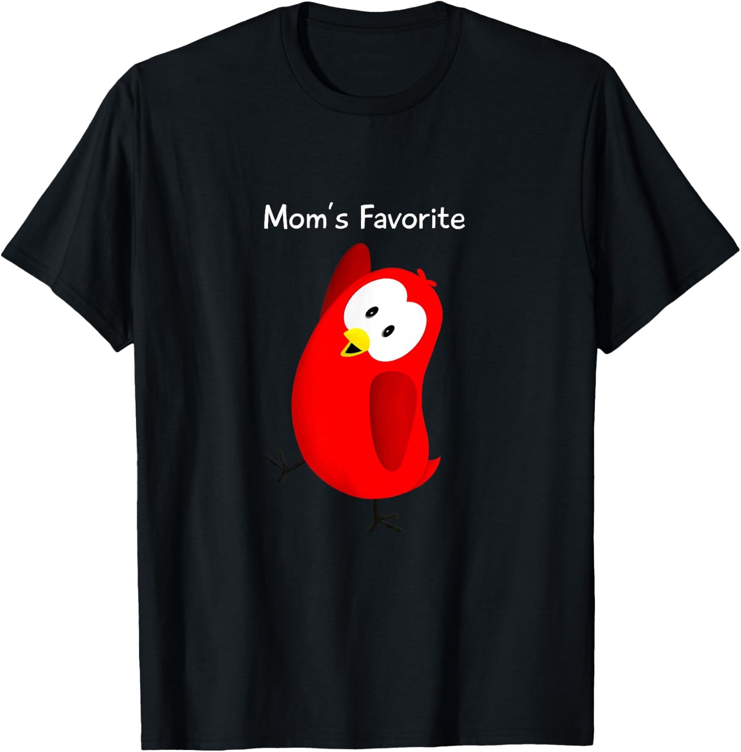 The Official Sammy Bird - Mom's Favorite T-Shirt - T-Shirt | Black