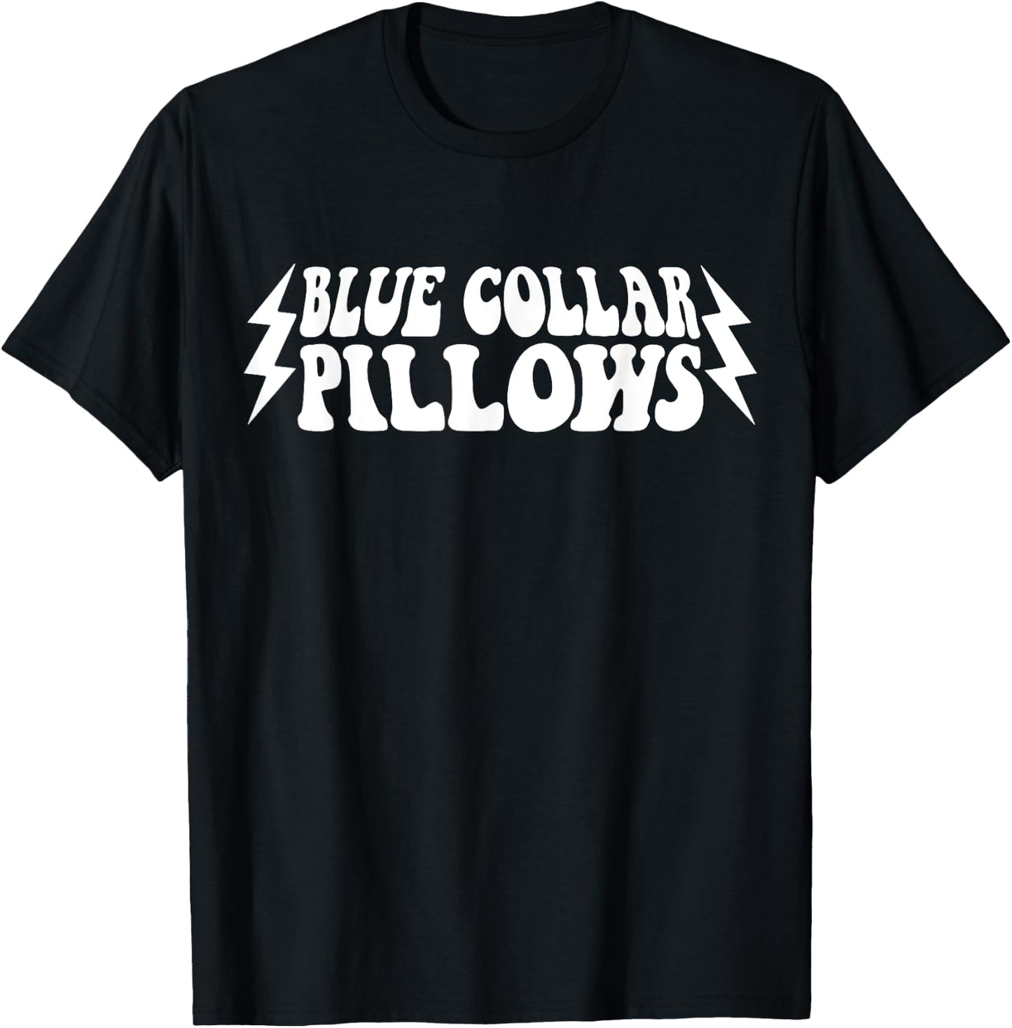 Blue Collar Pillows T-Shirt - T-Shirt | Black
