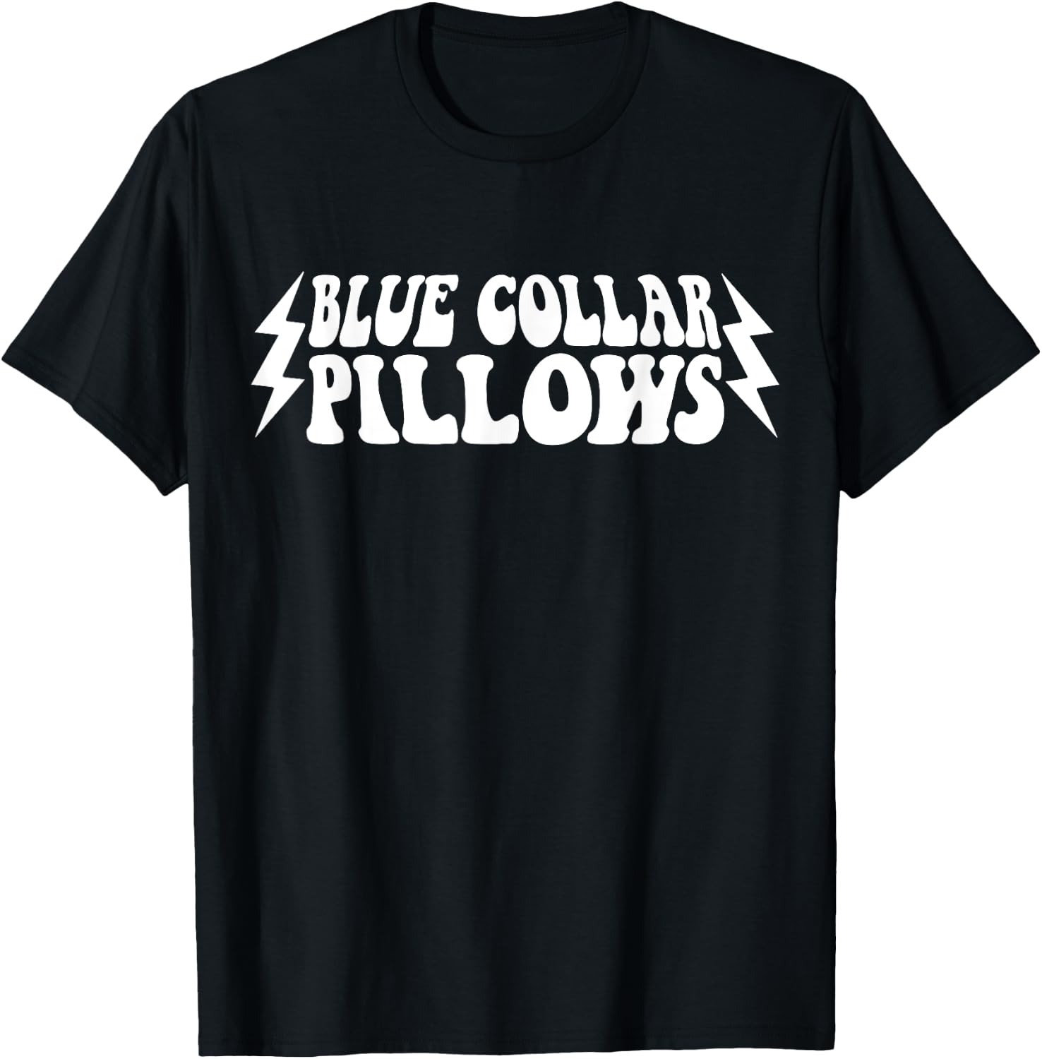 Blue Collar Pillows T-Shirt - T-Shirt | Black