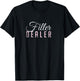 Vintage Filler Dealer Lip Fillers Aesthetic Nurse Injector T-Shirt - T-Shirt | Black