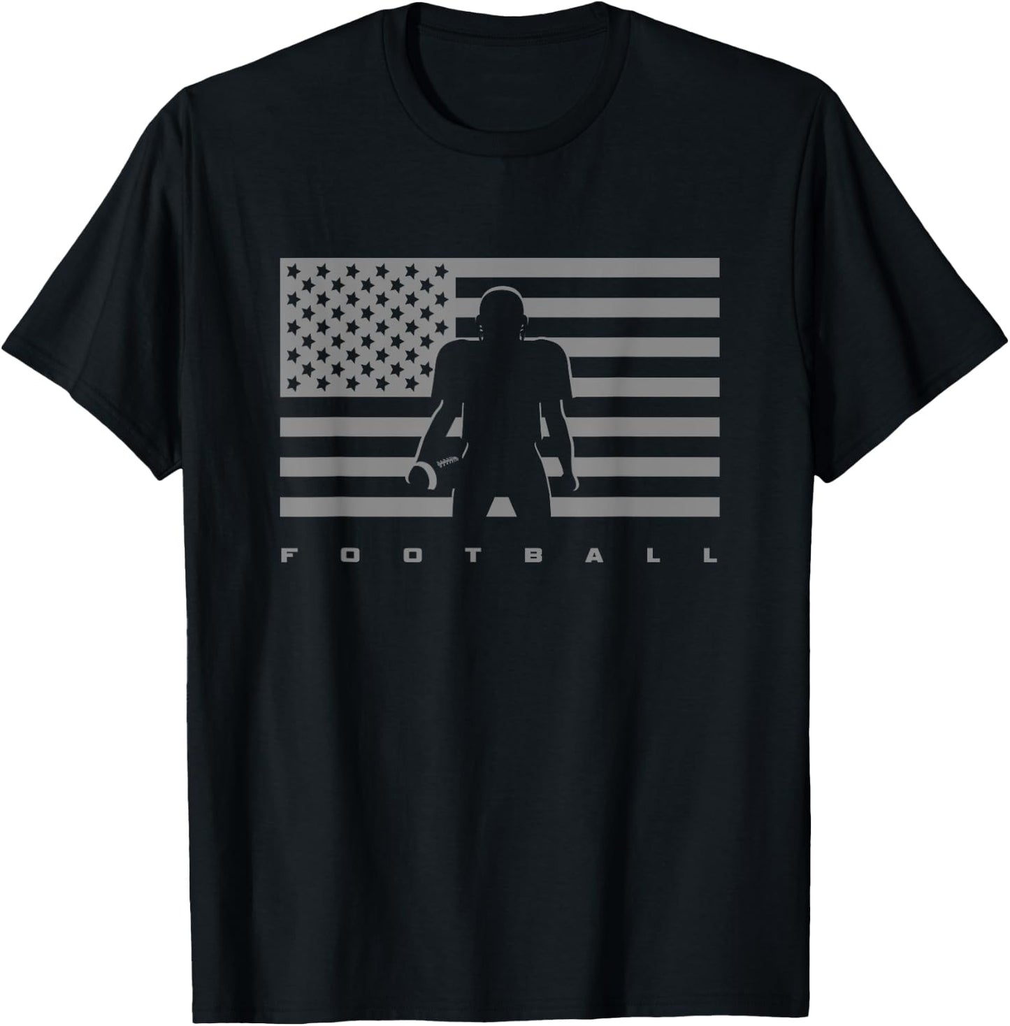 American Football Apparel - Football T-Shirt - T-Shirt | Black