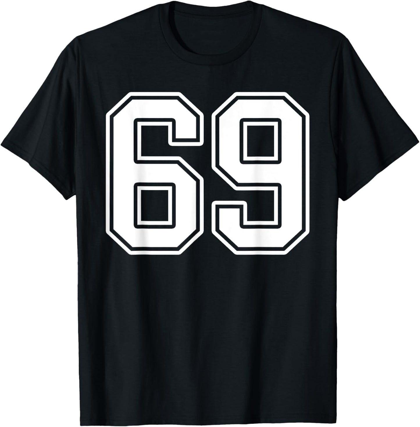 Number 69 Fan Player Jersey Style #69 Men Women Kids T-Shirt - T-Shirt | Black