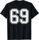 Number 69 Fan Player Jersey Style #69 Men Women Kids T-Shirt - T-Shirt | Black