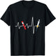 Phlebologist Pulse Heartbeat Donor Donor Syringe Gift T-Shirt - T-Shirt | Black