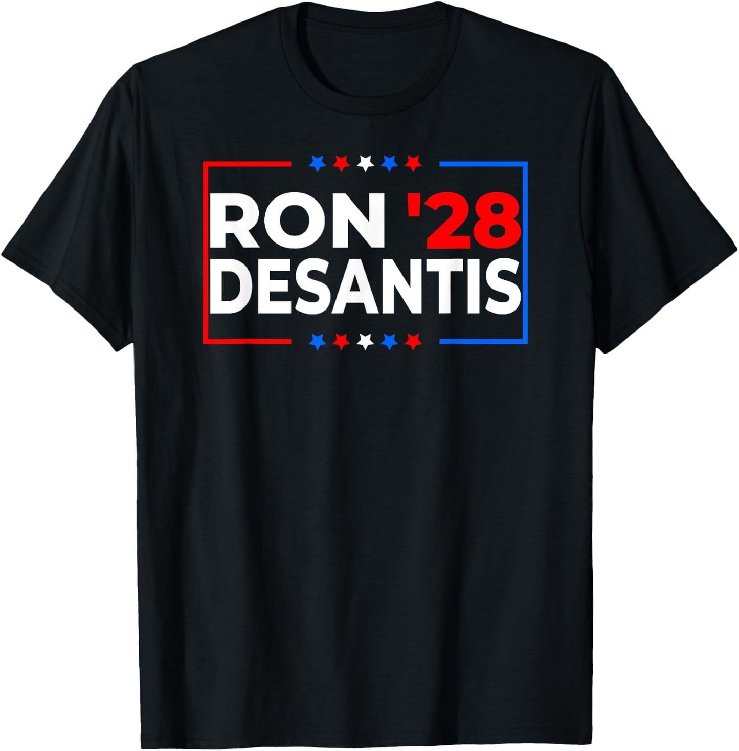 Desantis 2028 President Ron Desantis 2028 Pro Desantis 2028 T-Shirt - T-Shirt | Black