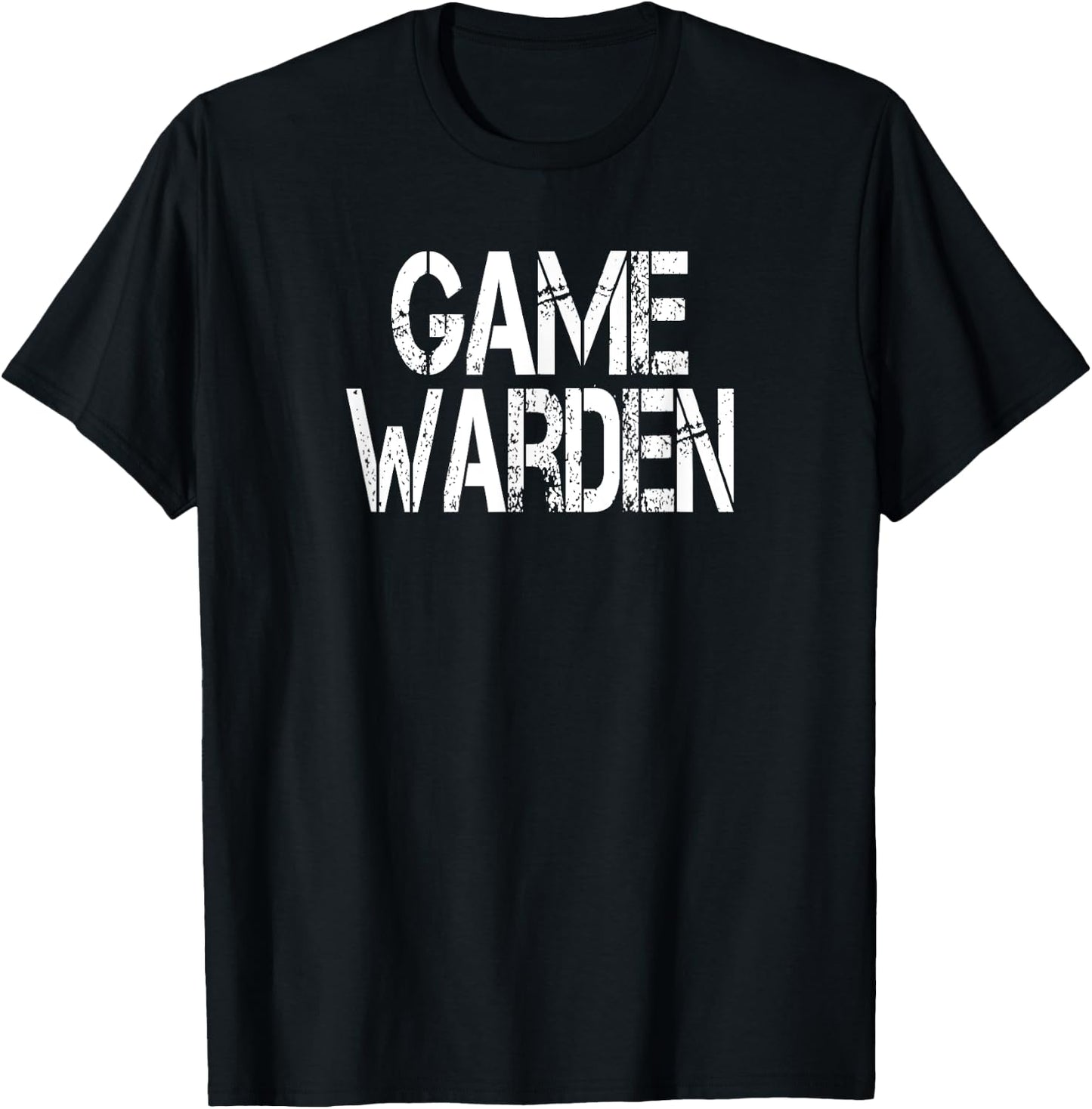 Game Warden Halloween Costume T-Shirt - T-Shirt | Black