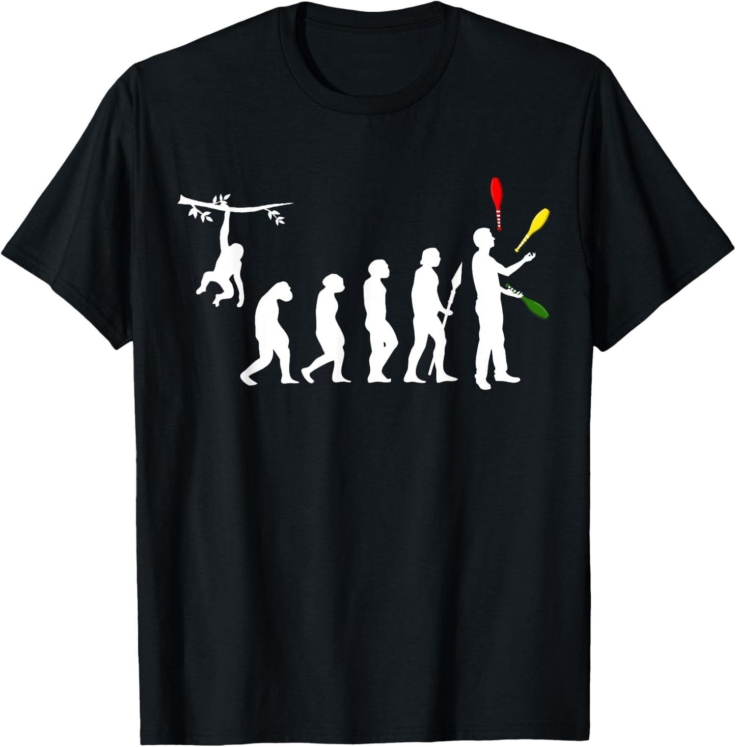Juggling Evolution Juggling Balls Beginners Gifts Juggling T-Shirt - T-Shirt | Black