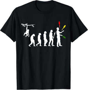 Juggling Evolution Juggling Balls Beginners Gifts Juggling T-Shirt - T-Shirt | Black