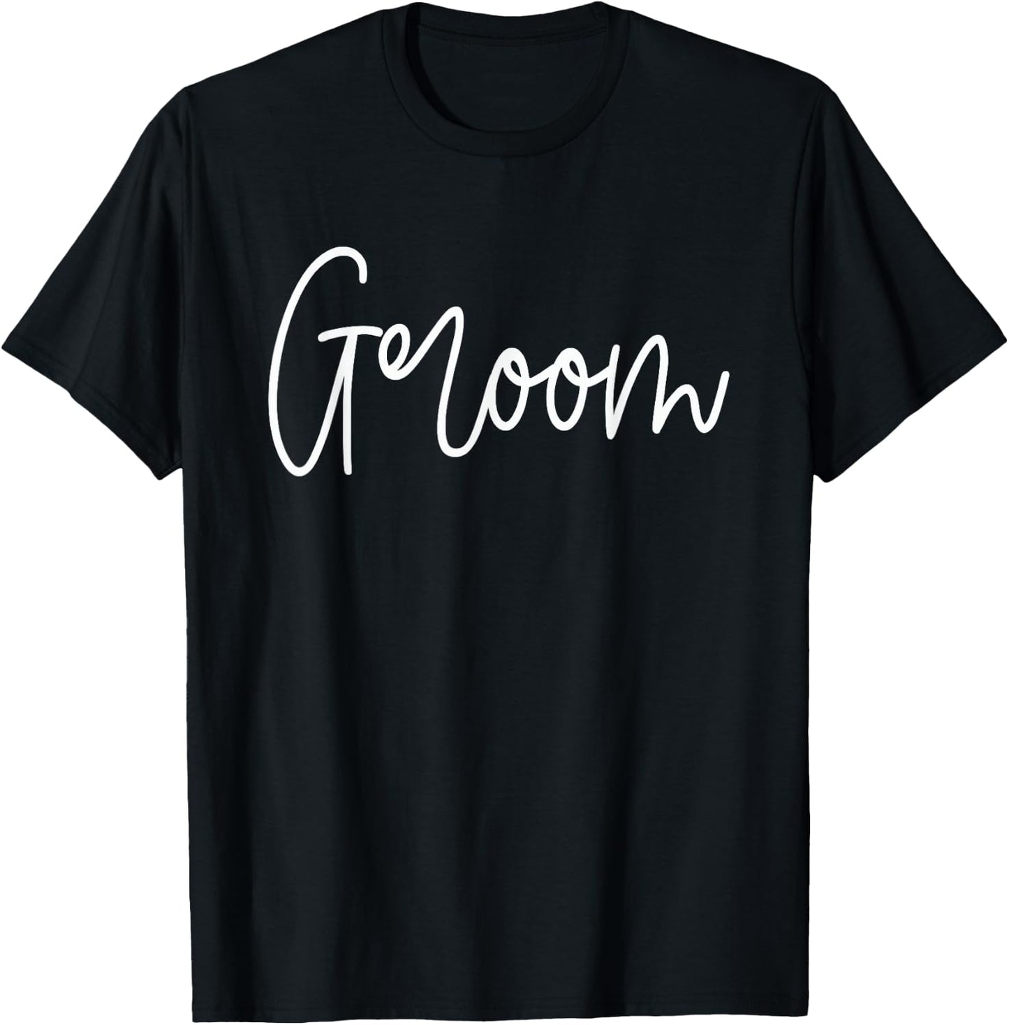 Funny Matching Getting Ready Bride And Groom Wedding Groom T-Shirt - T-Shirt | Black