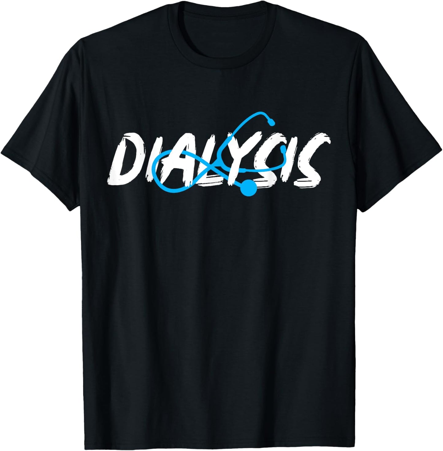 Dialysis Nephrology Technician Nurse Gifts Women's Black Modern T-Shirt - T-Shirt | Black