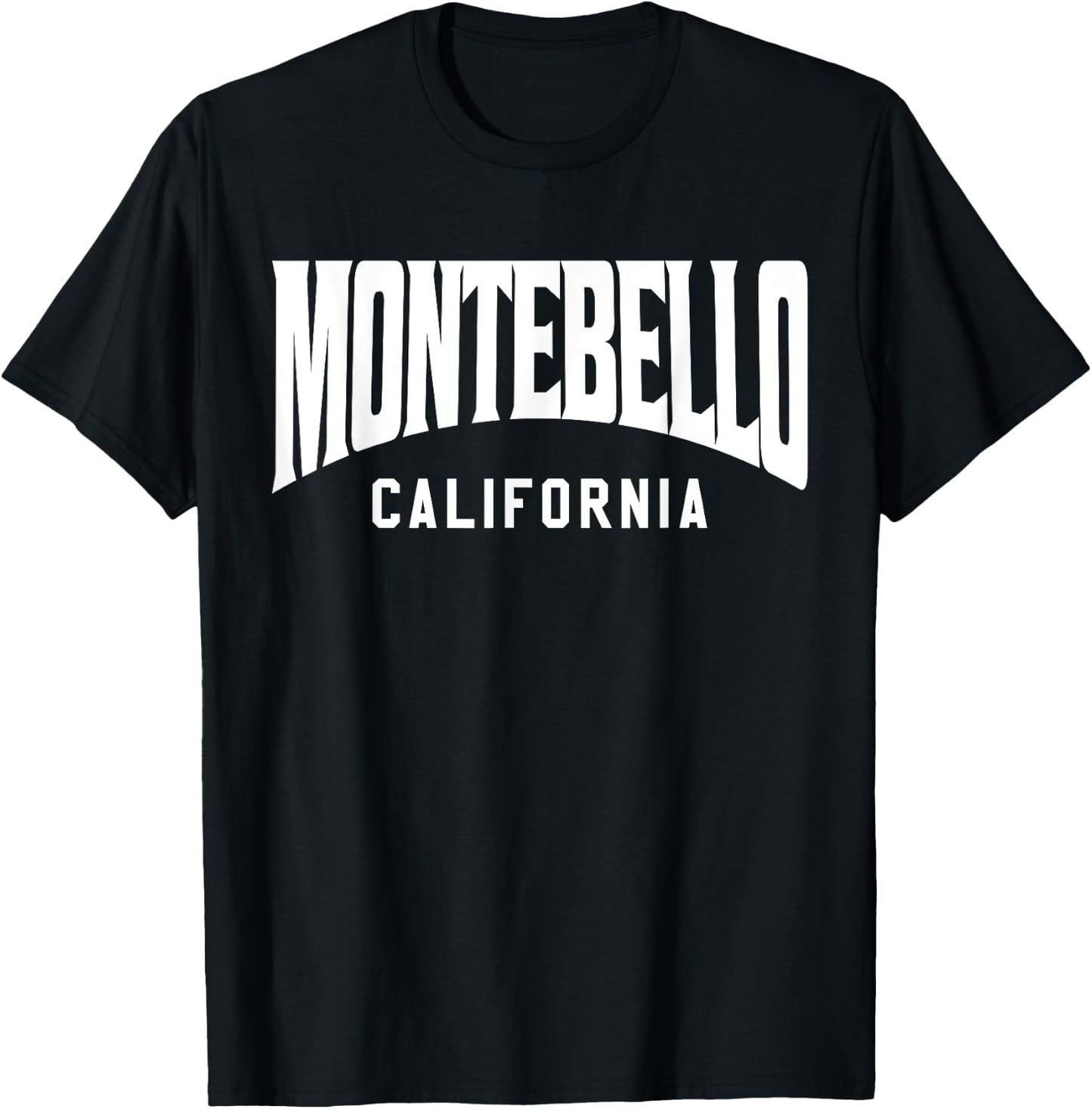Montebello California T-Shirt - T-Shirt | Black