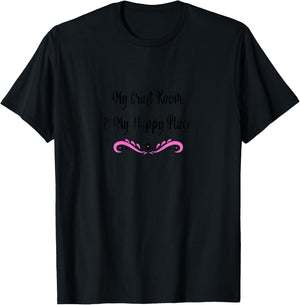 My Craft Room - Funny Crafter Sewing Crafting Gift T-Shirt - T-Shirt | Black