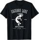 Saguaro Lake Arizona Dancing Kokopelli Design T-Shirt - T-Shirt | Black