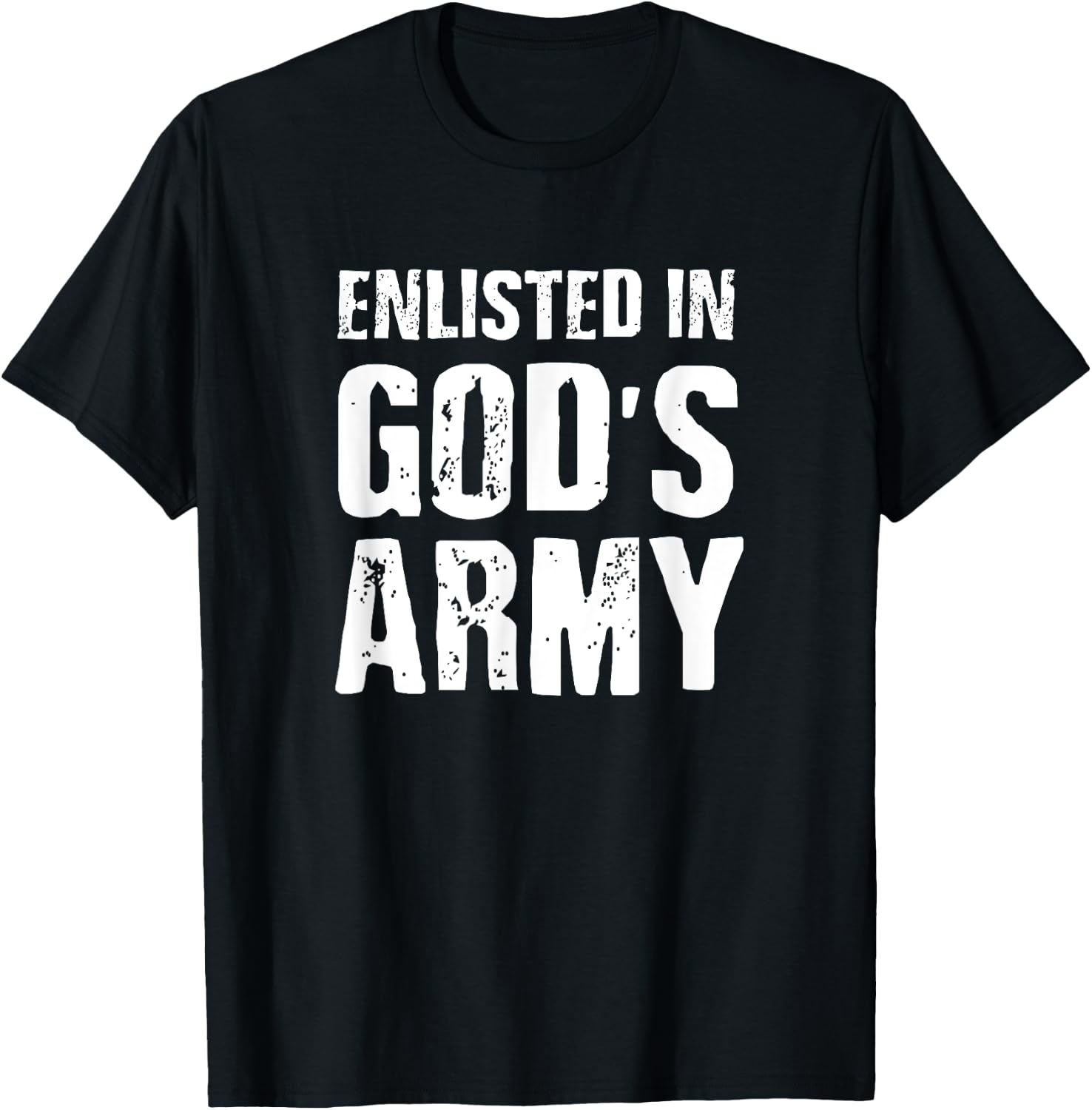 Gods Army - Scripture Shirts Women - Bible Verse T-Shirt - T-Shirt | Black