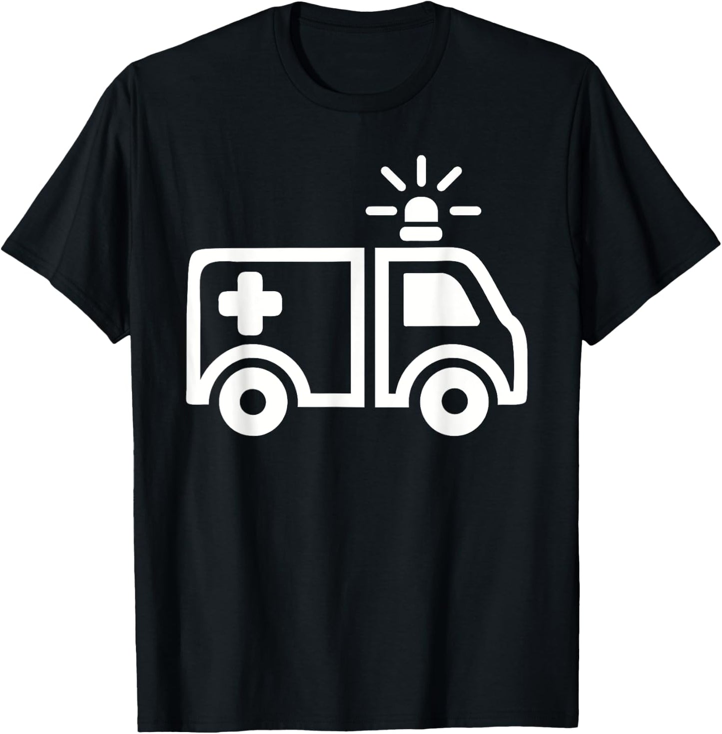 Ambulance car T-Shirt - T-Shirt | Black