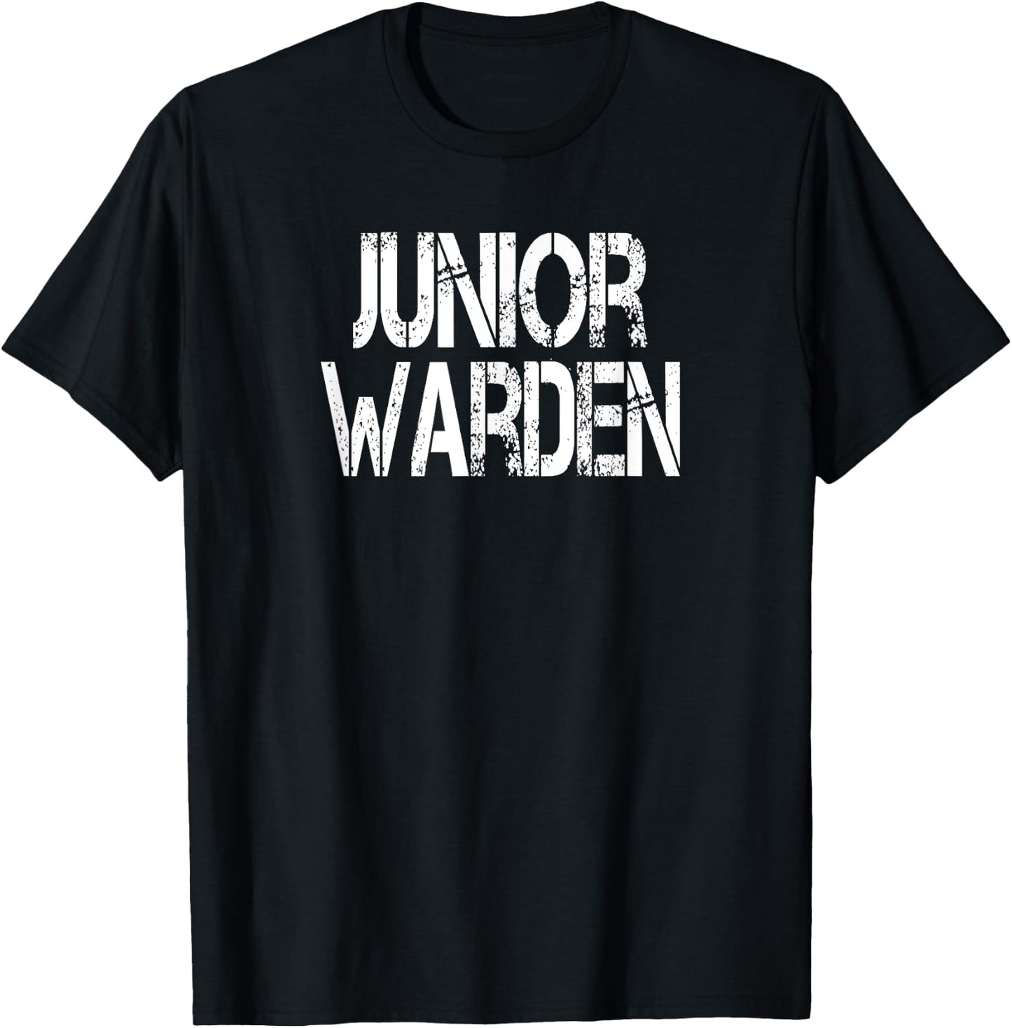 Junior Warden Halloween Costume Game Fish T-Shirt - T-Shirt | Black