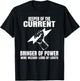 Funny Electrician Electrical Engineer Electricity Gift T-Shirt - T-Shirt | Black