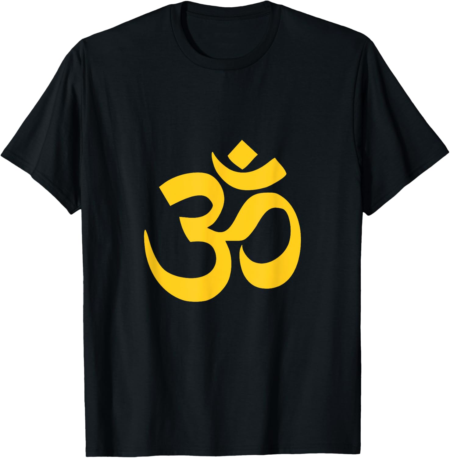 Om Spiritual Ohm Symbol | Yoga Meditation Mind Body Spirit T-Shirt - T-Shirt | Black