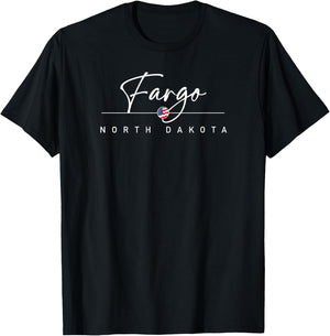 Fargo, North Dakota T-Shirt - T-Shirt | Black