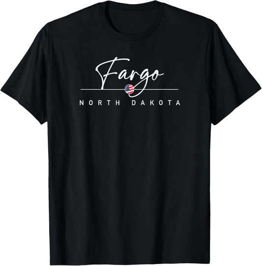 Fargo, North Dakota T-Shirt - T-Shirt | Black