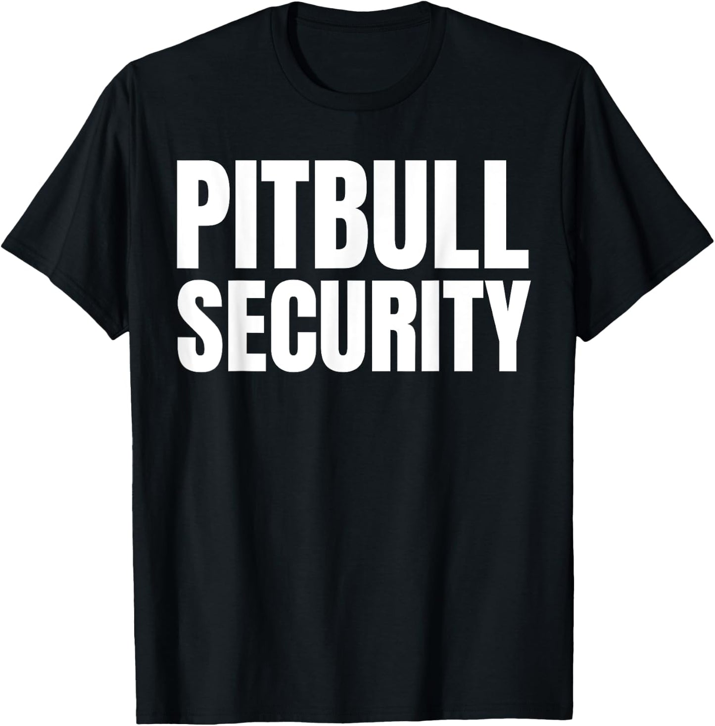 Pitbull Security T-Shirt - T-Shirt | Black