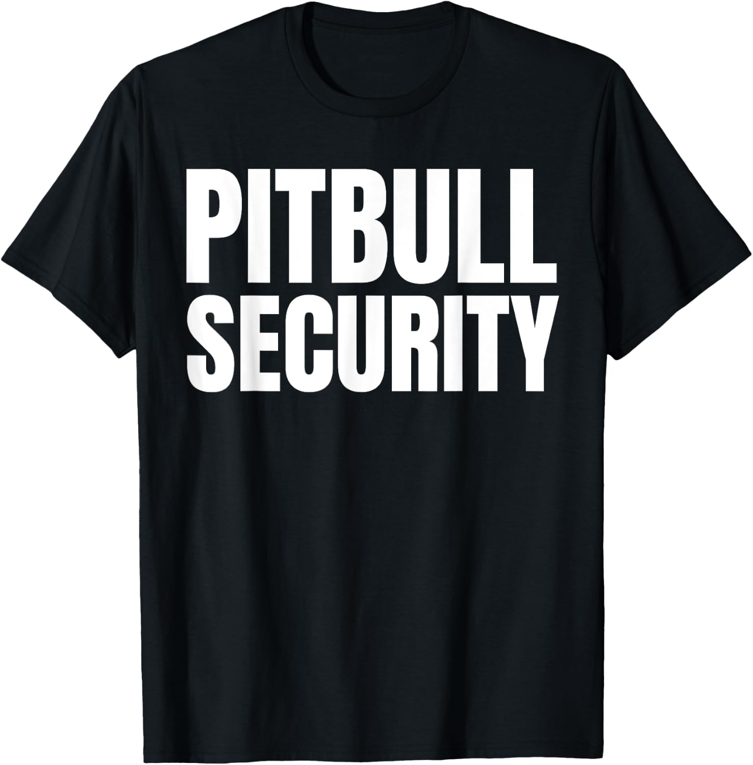 Pitbull Security T-Shirt - T-Shirt | Black