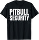 Pitbull Security T-Shirt - T-Shirt | Black