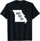 MISSOURI - Worst State Ever | MO Sucks - Funny Graphic T-Shirt - T-Shirt | Black