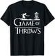 Frisbee Golf Shirt Game of Throws Disc Golf Shirts Men Women T-Shirt - T-Shirt | Black