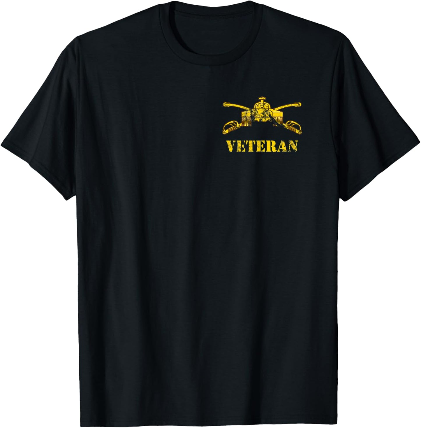 US Army Armor Veteran (AR) - 19 Kilo Tanker - 19K Vintage T-Shirt - T-Shirt | Black