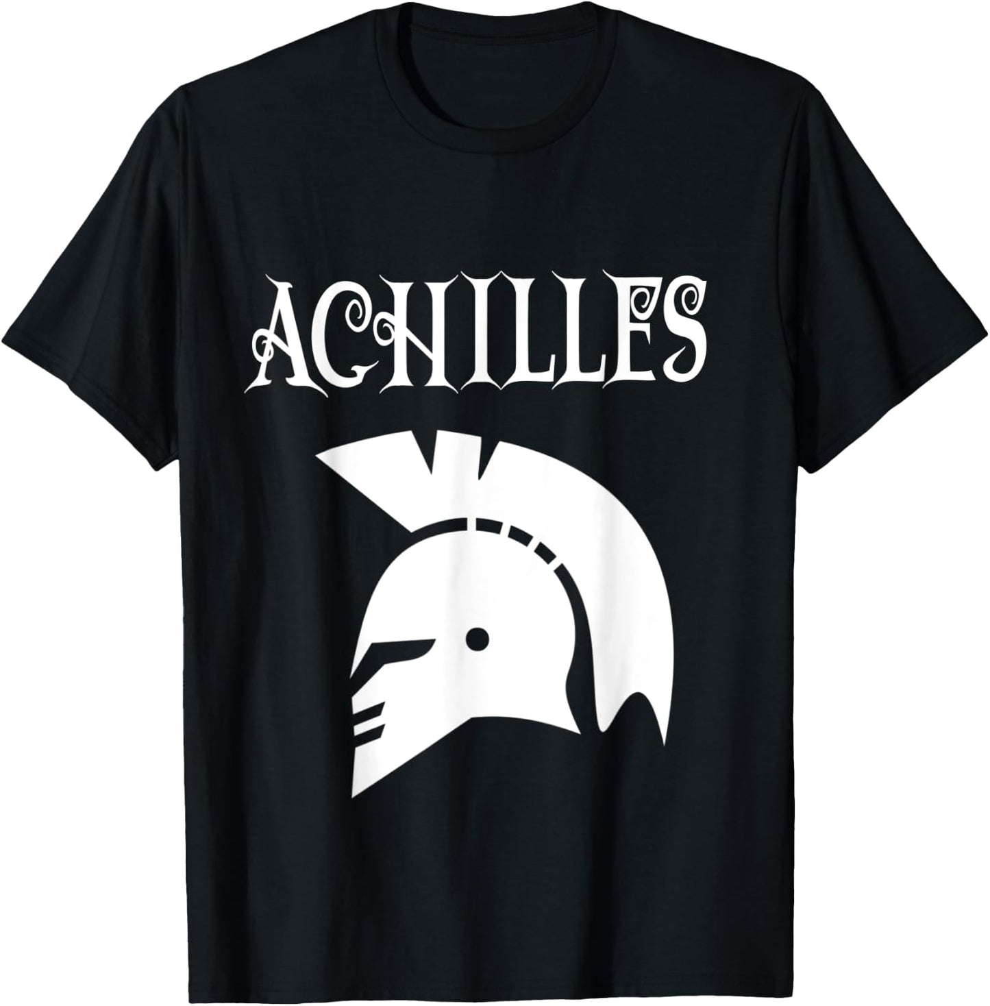 Achilles Costume. Simple, Greek God Workout Achilles Costume T-Shirt - T-Shirt | Black