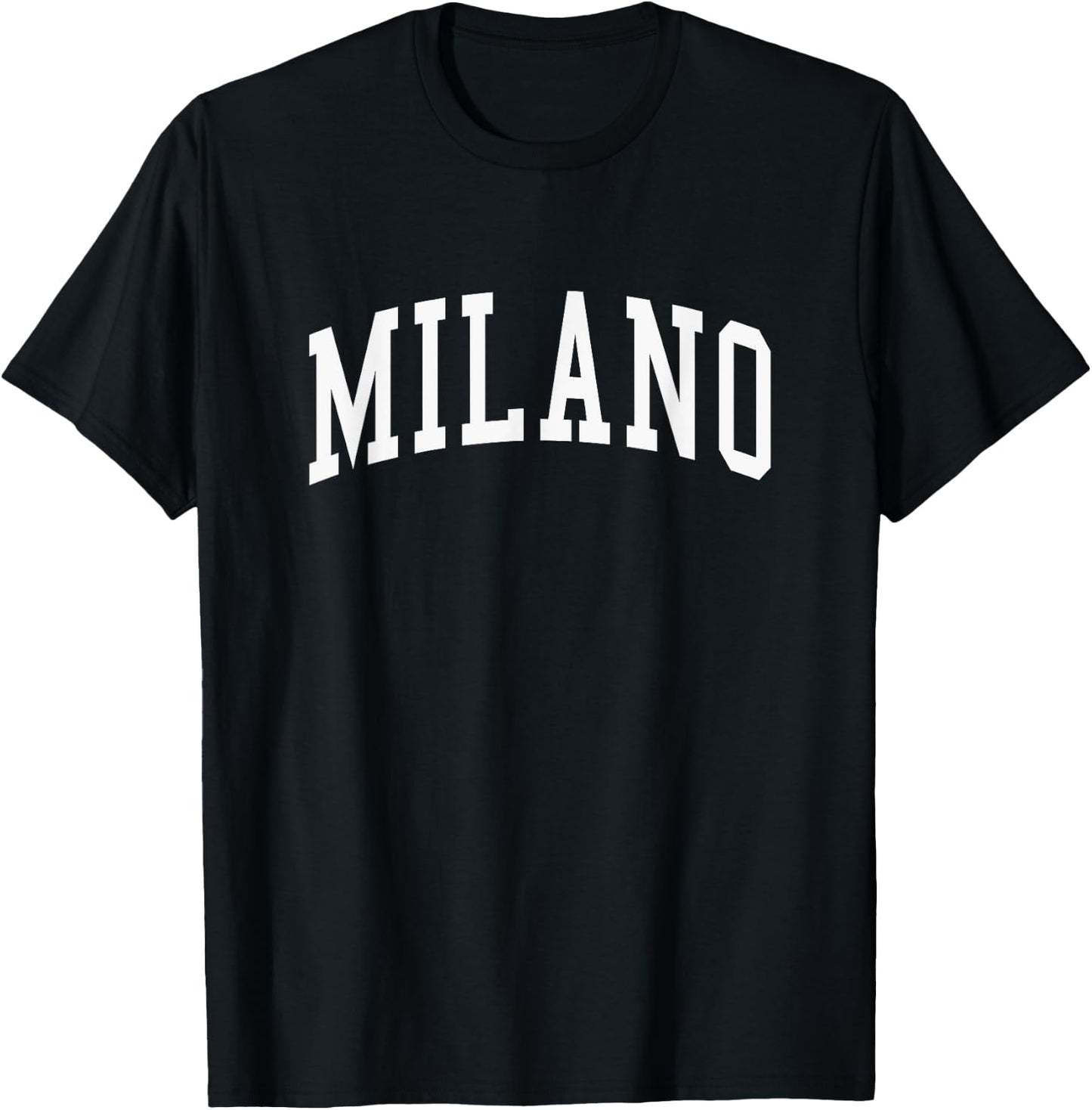 Milano - Throwback Design - Classic T-Shirt - T-Shirt | Black