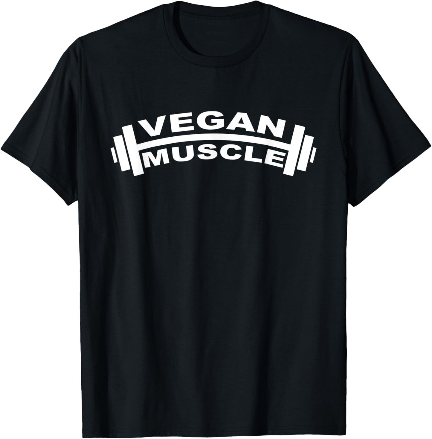 Vegan Muscle , Vegan Strong Awesome T-Shirt - T-Shirt | Black