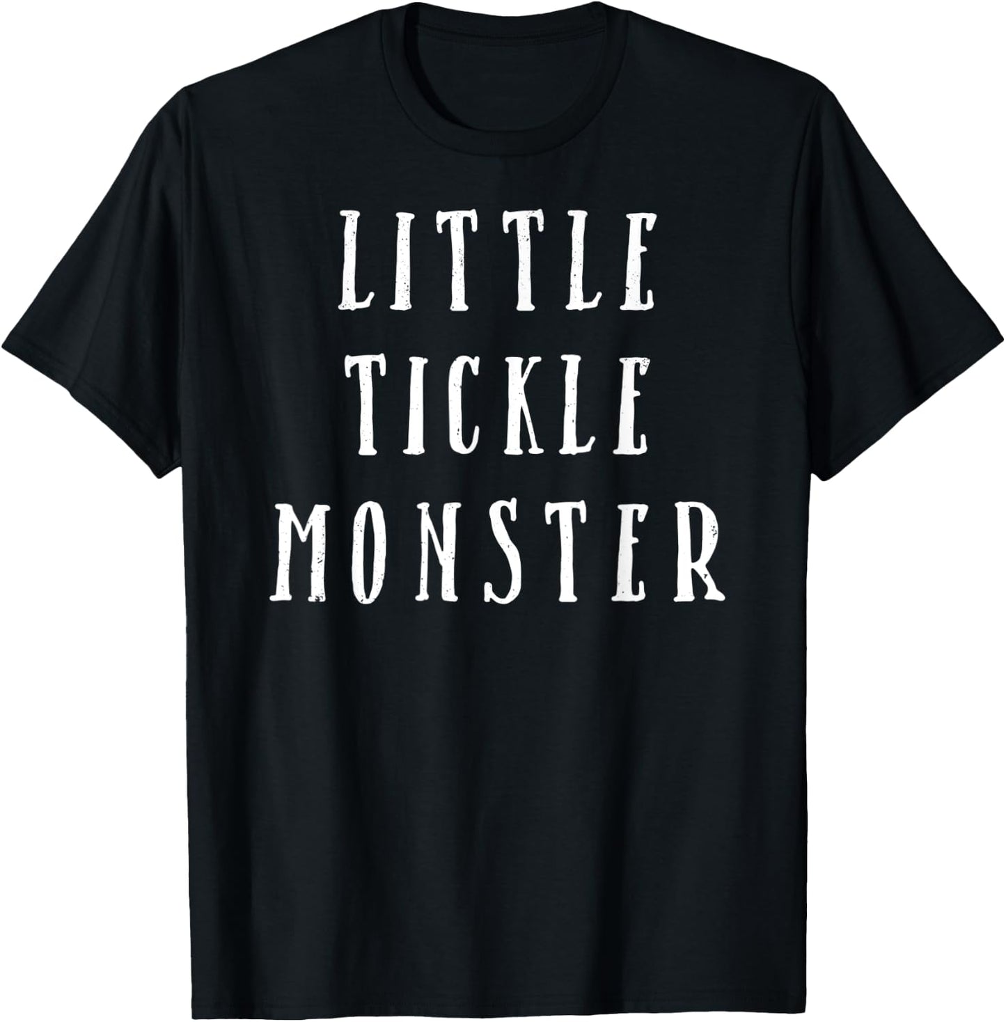 Little Tickle Monster - Funny Family T-Shirt - T-Shirt | Black