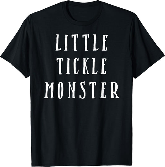 Little Tickle Monster - Funny Family T-Shirt - T-Shirt | Black