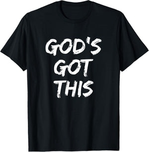 God's Got This Christian Faith T-Shirt - T-Shirt | Black