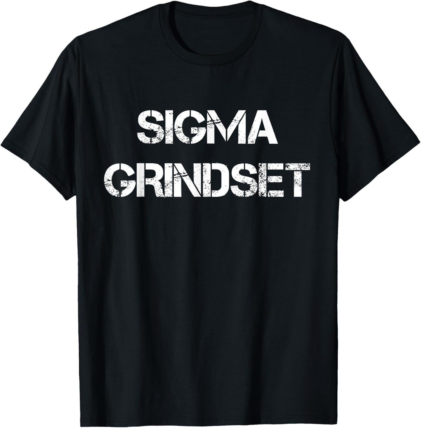 Sigma Grindset T-Shirt - T-Shirt | Black