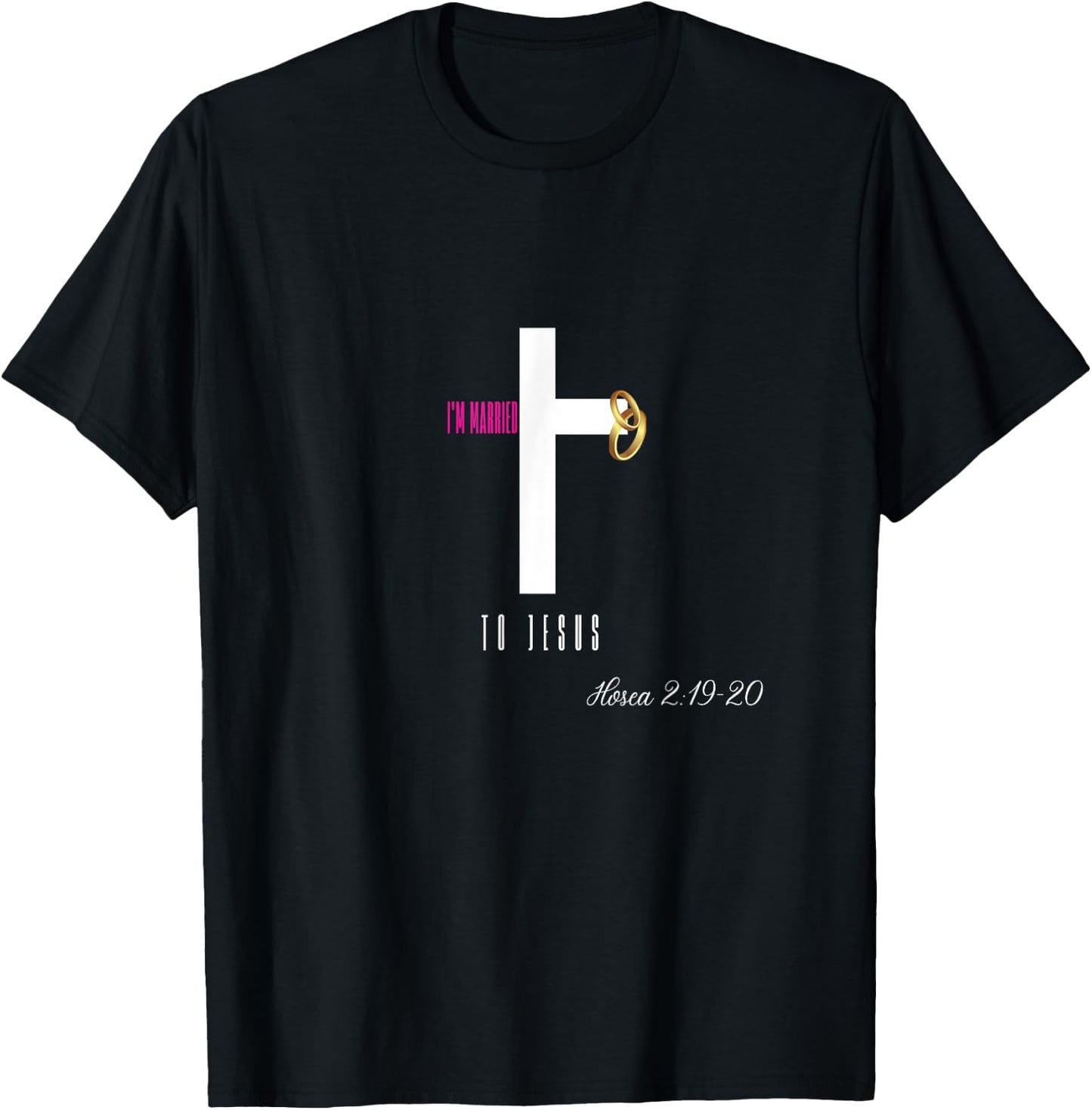 I'm Married To Jesus T-Shirt - T-Shirt | Black