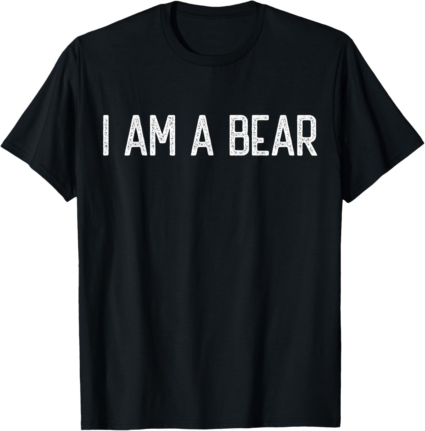 Halloween I am a Bear funny Bears lover I heart Bear T-Shirt - T-Shirt | Black