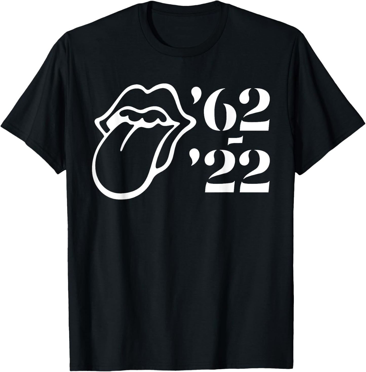 Official Rolling Stones '62 - '22 T-Shirt - T-Shirt | Black
