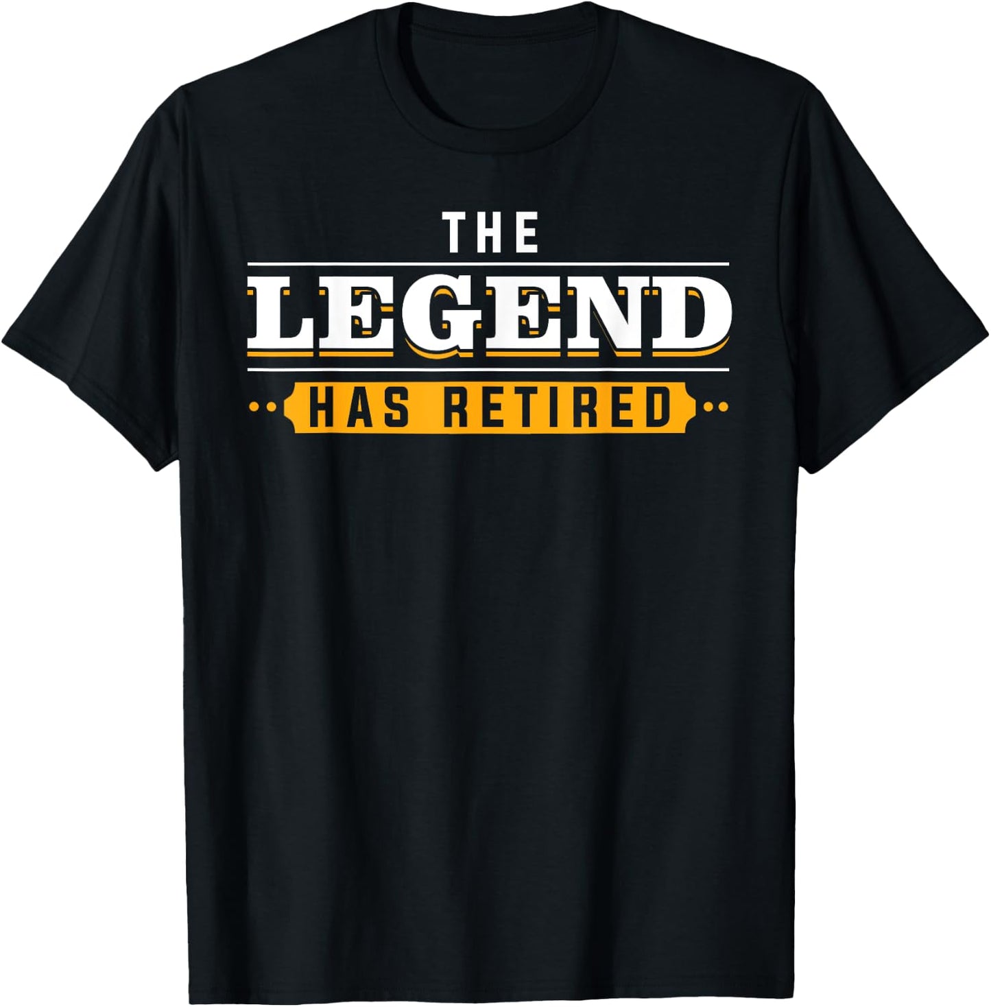 Funny Retirement Art Women Retired Legend Retiree T-Shirt - T-Shirt | Black