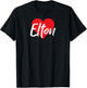I Love Elton First Name I Heart Named T-Shirt - T-Shirt | Black
