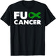 Fuck Cancer - Fuck Liver Cancer Awareness T-Shirt - T-Shirt | Black