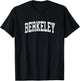 Berkeley California CA Vintage Athletic Sports Design T-Shirt - T-Shirt | Black
