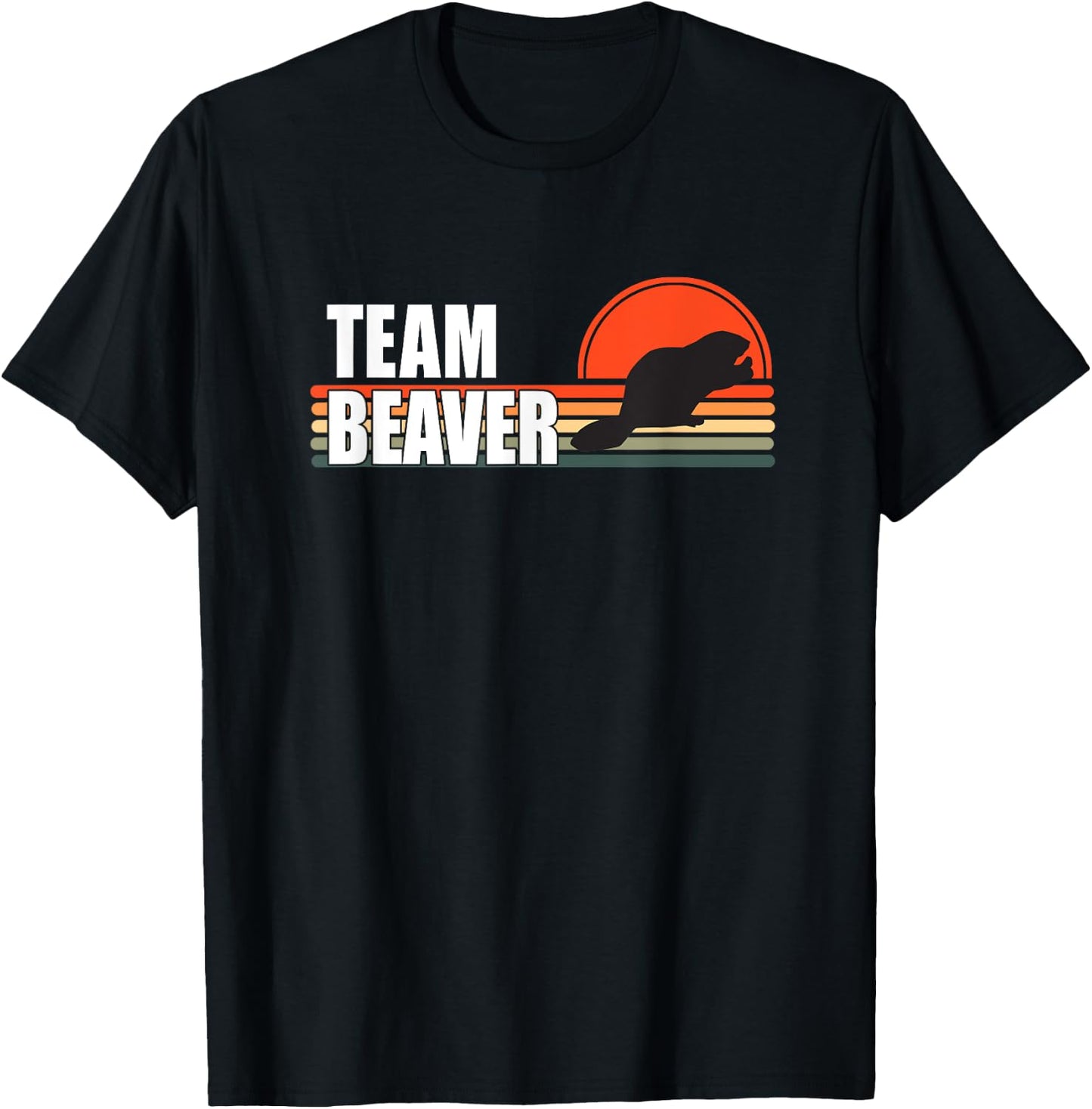 Team Beaver T-Shirt - T-Shirt | Black