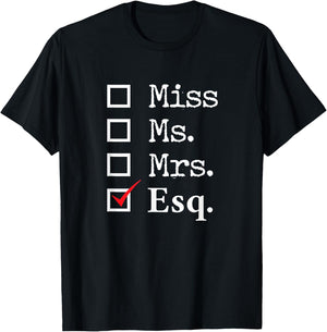 Women Lawyer Attorney Law School Graduation Gift - Lawyer T-Shirt - T-Shirt | Black