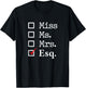 Women Lawyer Attorney Law School Graduation Gift - Lawyer T-Shirt - T-Shirt | Black